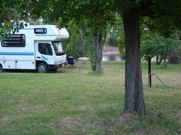 Motor Home on powered Lakeside side with water frontage